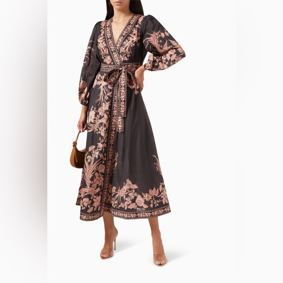 ZIMMERMANN Waverly Wrap Cotton Maxi Dress - Picture 8 of 16